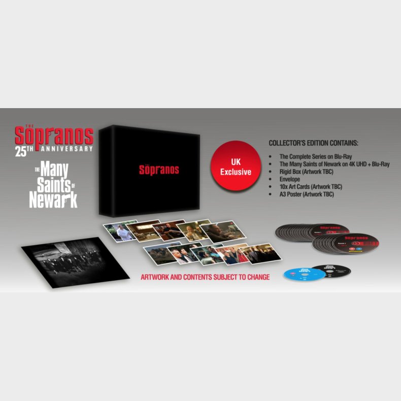 The Sopranos Seasons 1 To 6 Complete Collection Limited Edition - Blu-Ray - Tv-serie