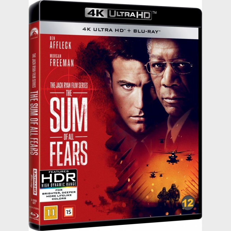 The Sum Of All Fears - 4K Blu-Ray