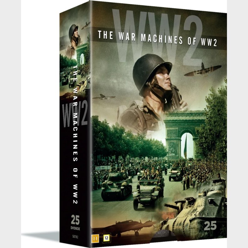 The War Machine`s Of Ww2 - DVD - Film