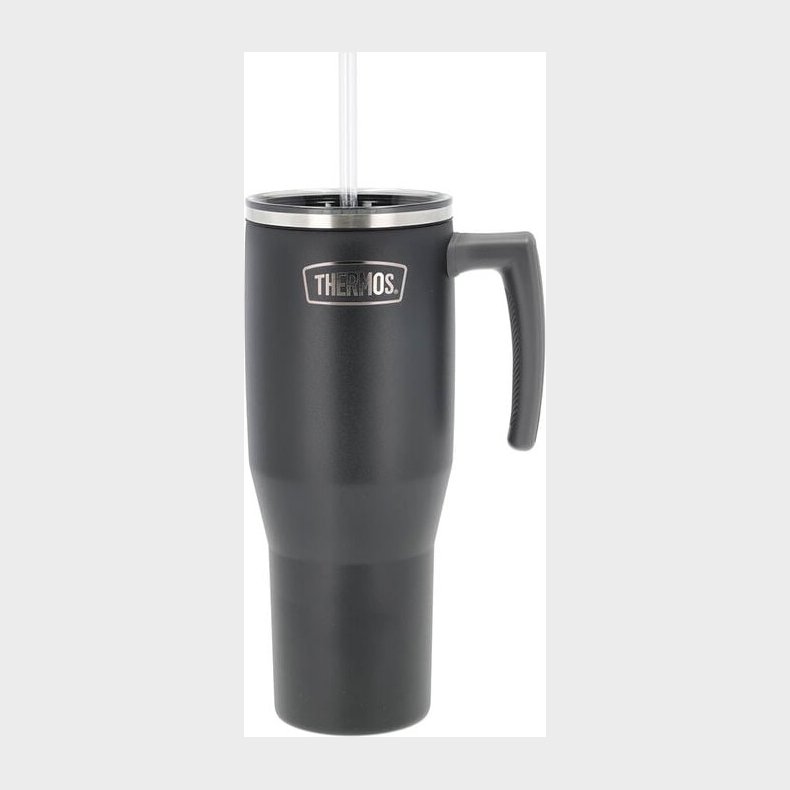 Thermos - Termokrus Med Hank 1,1 Liter - Mat Sort