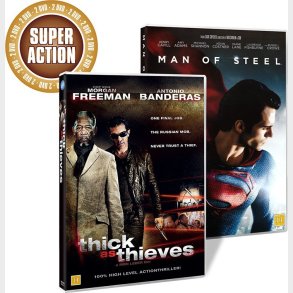 Man Of Steel // Thick As Thieves - DVD - Film