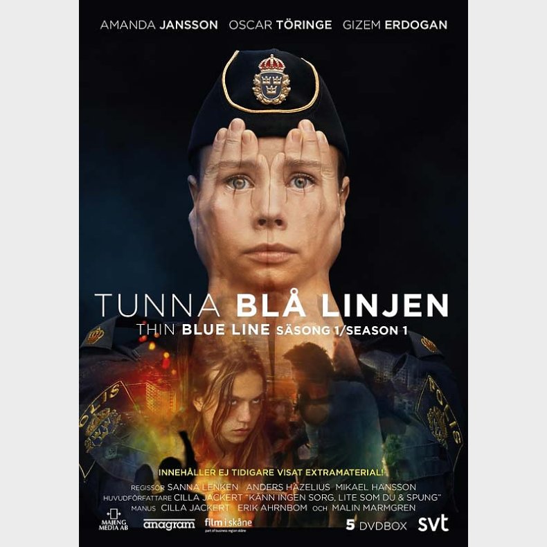 Tunna Bl Linjen / Den Tynde Bl Linje - Sson 1 - DVD - Tv-serie