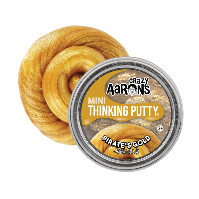 Crazy Aarons | Thinking Putty Mini - Pirate's Gold
