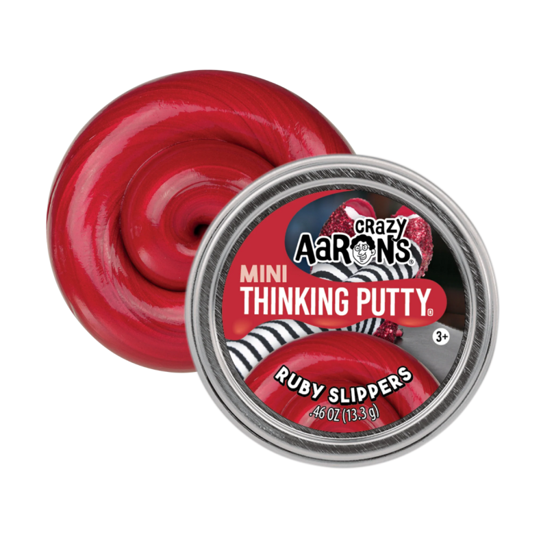 Crazy Aarons | Thinking Putty Mini - Ruby Slippers