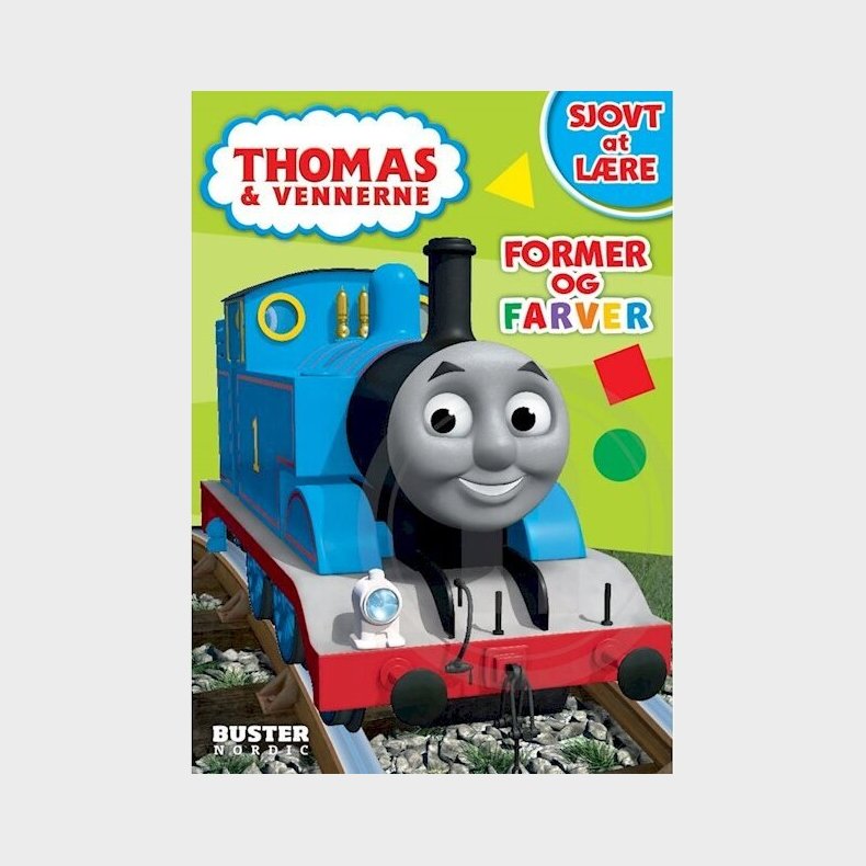 Thomas: Sjovt At Lre Former Og Farver - Bog