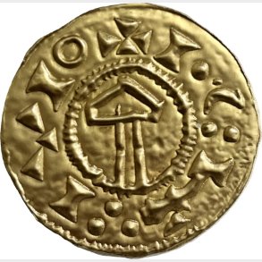 Thorshammer Viking Coin, Gold