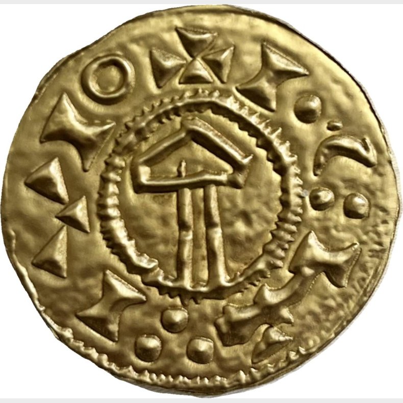 Thorshammer Viking Coin, Gold