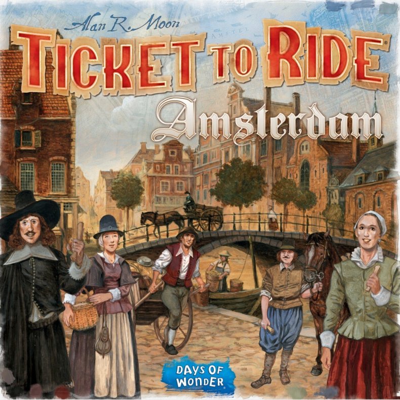 Ticket To Ride - Amsterdam (eng)