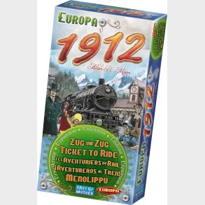 Ticket To Ride - Europa 1912 Expansion - Udvidelsespakke