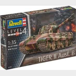 Revell - Tiger Ii Ausf. B Tank Bygges�t - 1:35 - 03249
