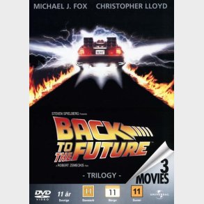 Back To The Future	 / Tilbage Til Fremtiden - 1-3 Trilogy Box Set - DVD - Film