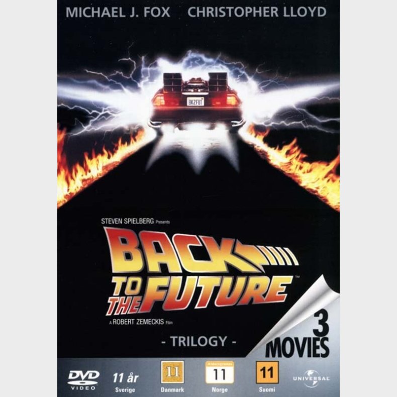 Back To The Future	 / Tilbage Til Fremtiden - 1-3 Trilogy Box Set - DVD - Film
