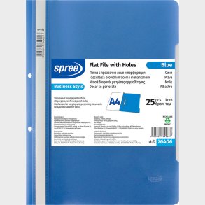 Tilbudsmappe A4 Bl - Spree