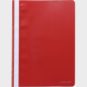 Tilbudsmappe - A4 - R�d - Klar Forside - 1 Stk.