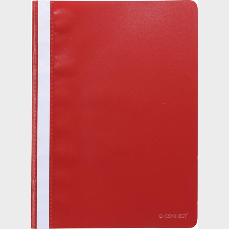 Tilbudsmappe - A4 - R�d - Klar Forside - 1 Stk.