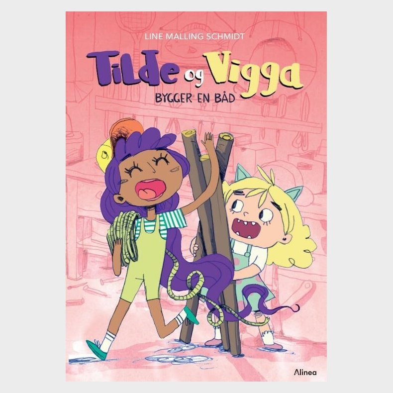 Tilde Og Vigga Bygger En B�d, Gr�n L�seklub - Line Malling Schmidt - Bog