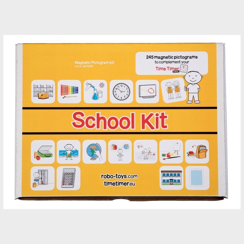 Time Timer - Magnetiske piktogrammer, Klassest