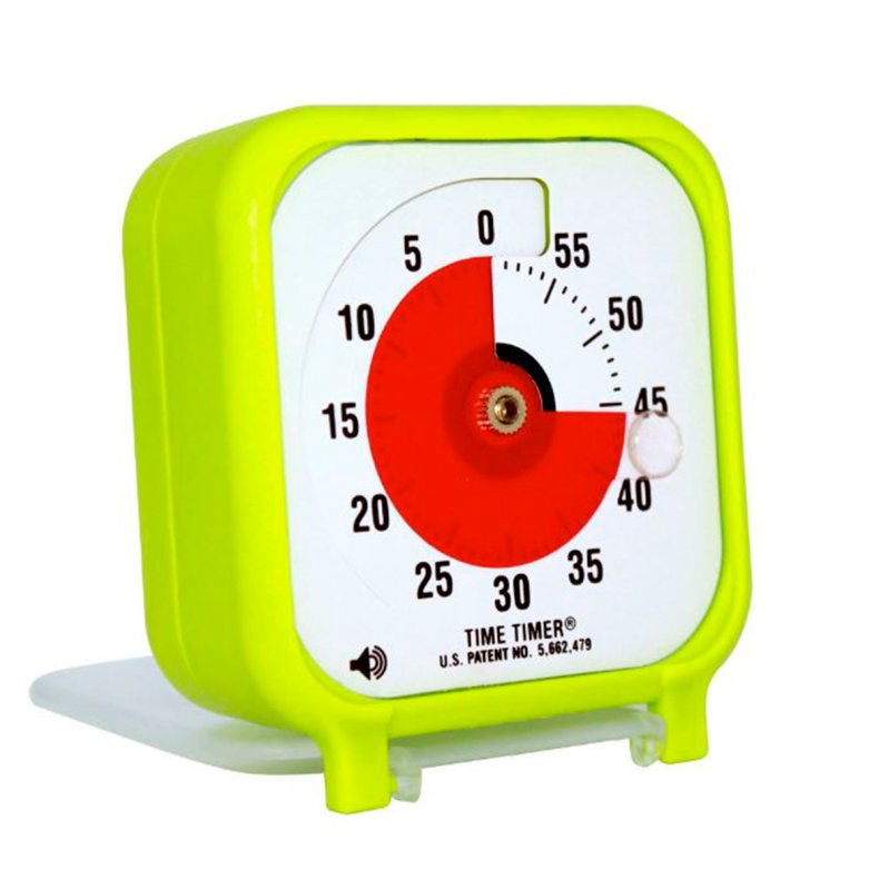 Time Timer | Time Timer POCKET (7,5 x 7,5 cm.) Lime