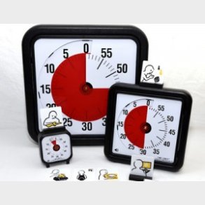 Time Timer tilbehr - Piktogram 12 stk., 5 X 5 cm