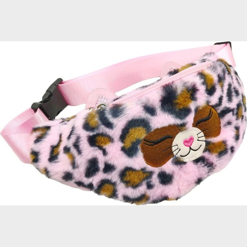 Bltetaske Til Brn - Leopard - Pink - Tinka