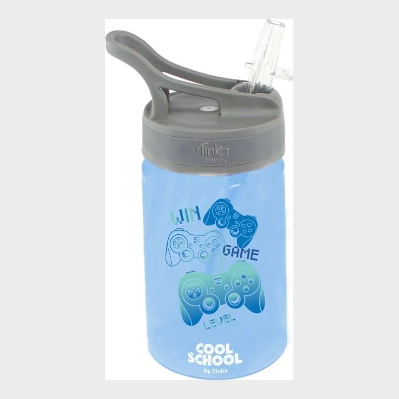 Tinka - Drikkedunk Med Sugerr Til Brn - Gaming - 350 Ml