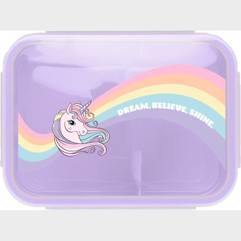 Tinka - Madkasse Til Brn - Enhjrning - Lilla