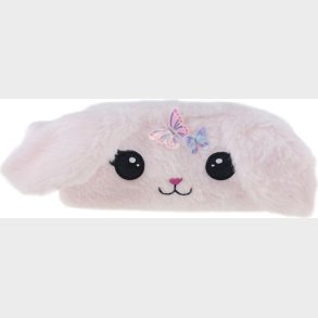 Tinka - Penalhus Til Brn - Fluffy Kanin - Pink