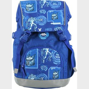 Tinka - Skoletaske - 22 L - Cyber Robot - Bl