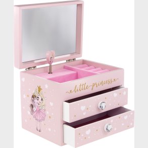Smykkeskrin Med Musik - Prinsesse - Tinka - Lyser�d