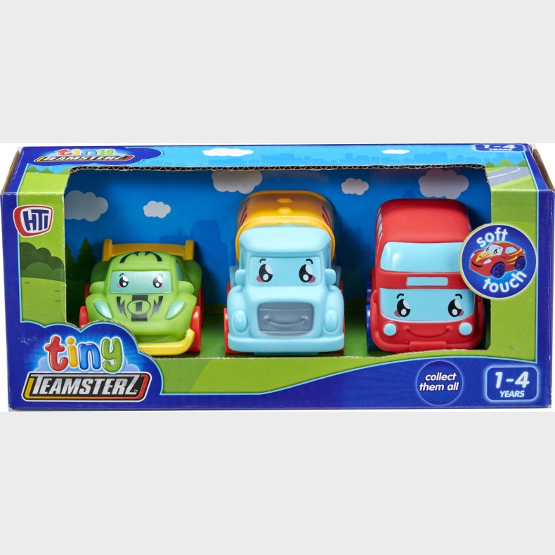 Tiny Teamsterz 3 Pack (6 Assorted)