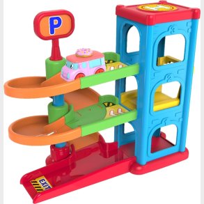 Tiny Teamsterz City Garage Playset With 1 Car