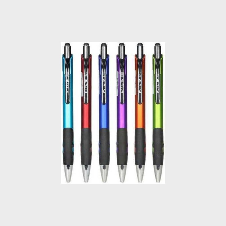 Tiptop Office Kuglepen Touch / Stylus - 1 Stk - Assorterede