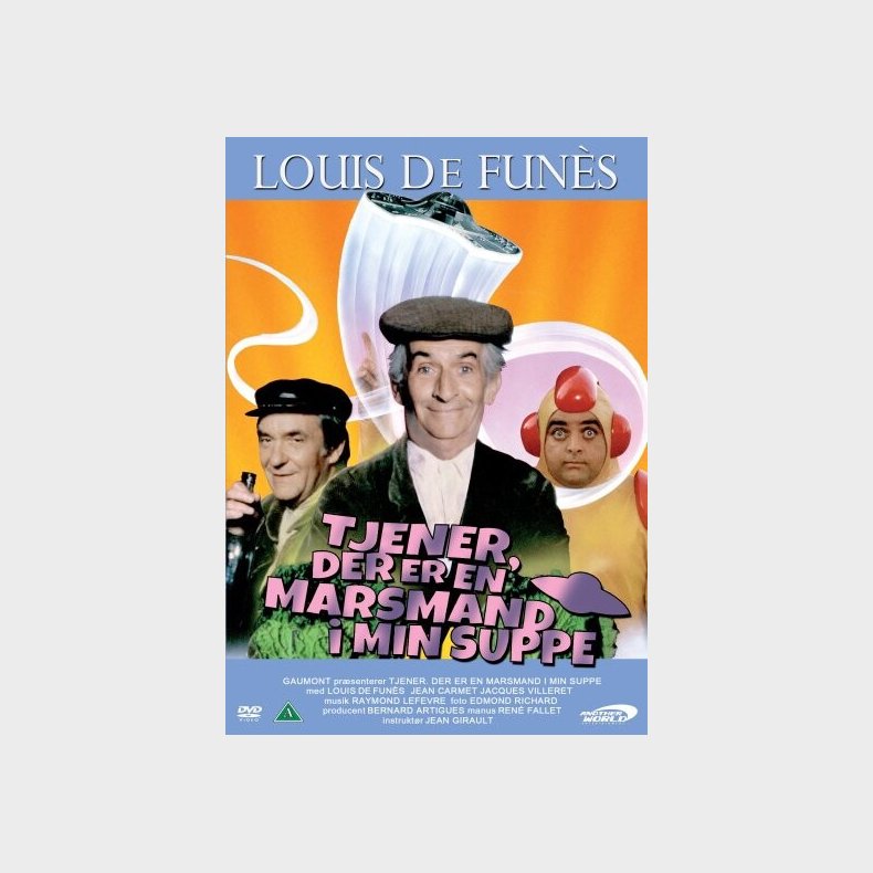 Tjener, Der Er En Marsmand I Min Suppe - DVD - Film