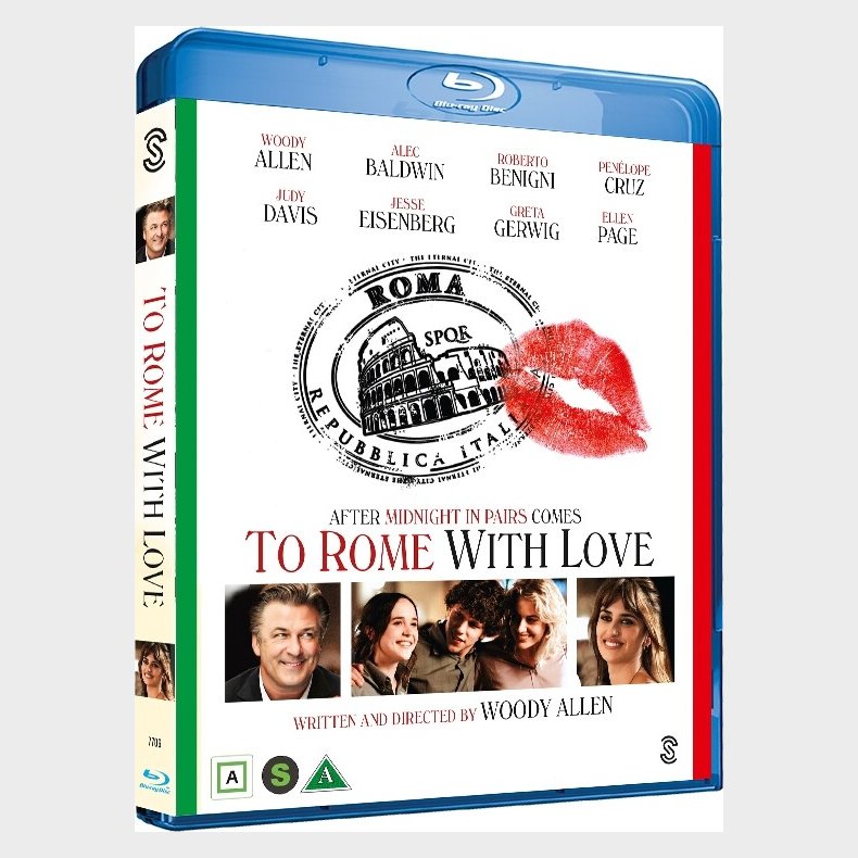 To Rome With Love - Blu-Ray