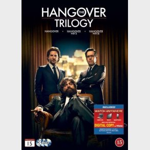 The Hangover Trilogy - 1: Tmmermnd I Vegas // 2: Tmmermnd I Thailand // 3: Tur Retur - DVD - Film