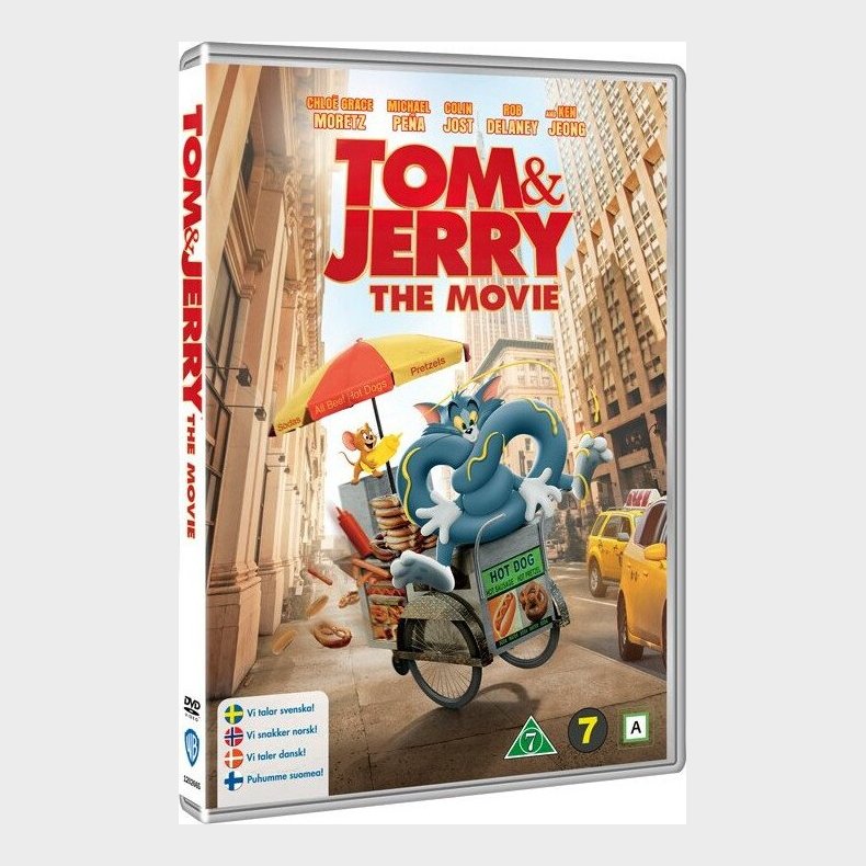 Tom Og Jerry Filmen / Tom And Jerry The Movie - 2021 - DVD - Film