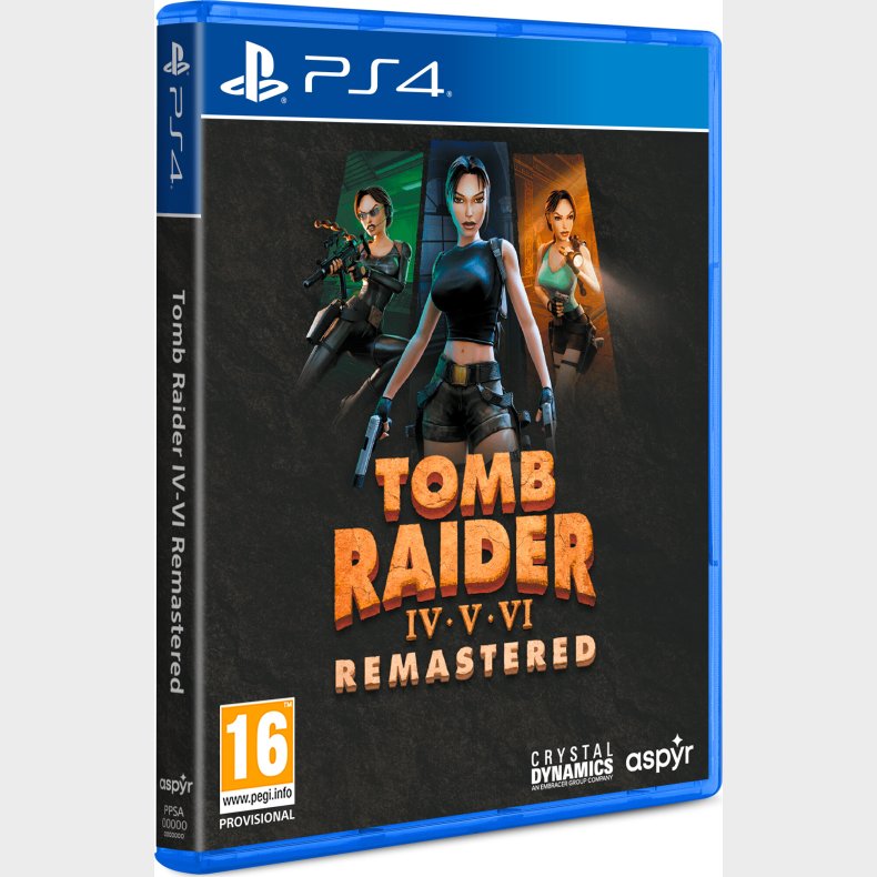 Tomb Raider Iv-vi Remastered Starring Laracroft - PS4
