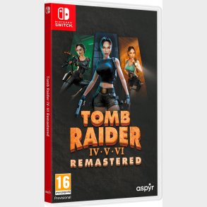 Tomb Raider Iv-vi Remastered Starring Laracroft - Nintendo Switch