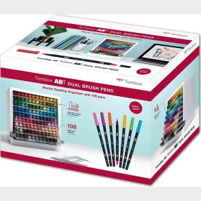 Tombow - Marker Abt Dual Brush Pen Desktop Display