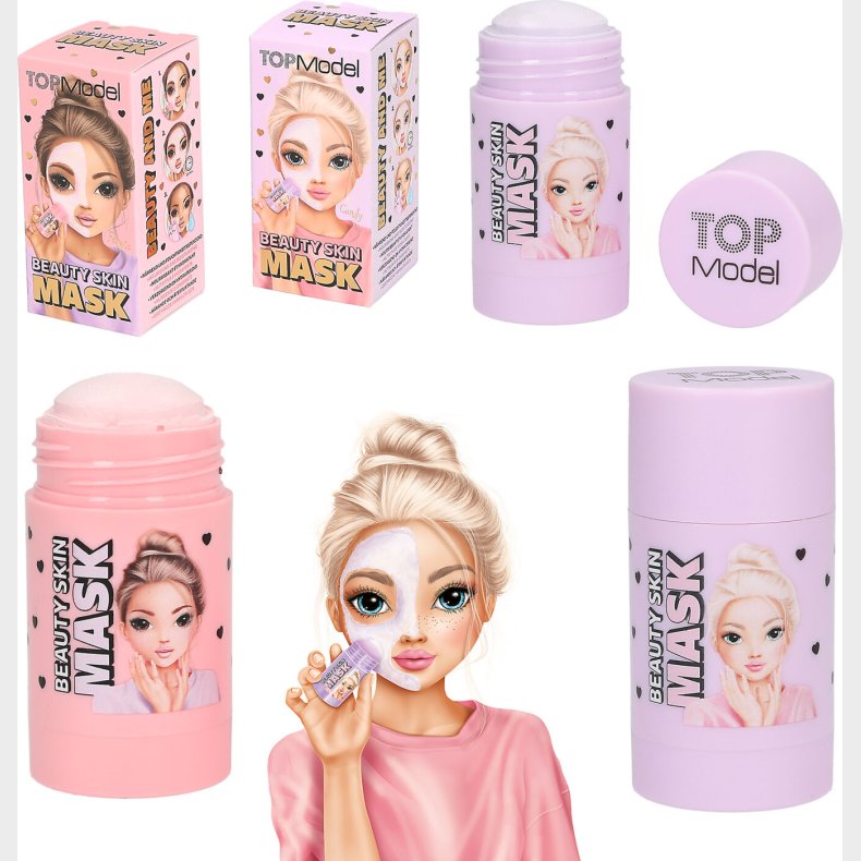 Top Model - Ansigtsmaske Til Brn - Beauty And Me - Assorteret