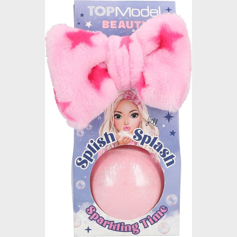 Top Model - Badebombe Og Hrbnd Til Brn - Pink