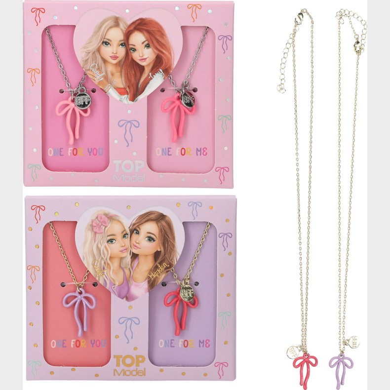 Topmodel - Bff Halsk�der - S�t Til 2 - 40+5 Cm