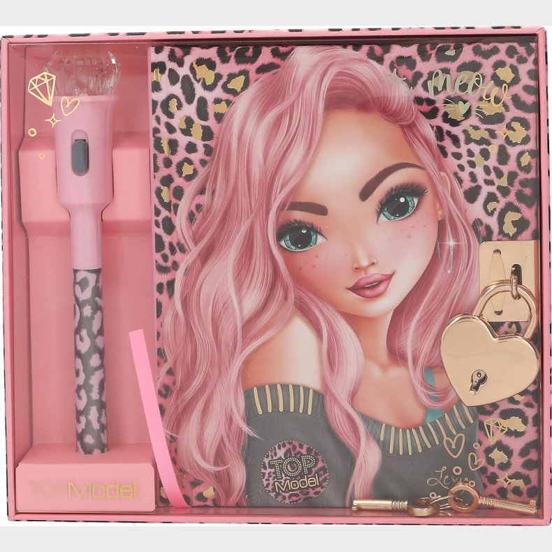 Topmodel - Dagbog Med Magic Pen - (0413216) - Bog