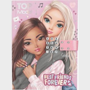 Top Model - Dagbog Med Kode Og Musik - My Bff - Bog