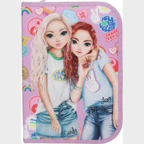 Topmodel - Dobbelt Penalhus Girl Power - Pink