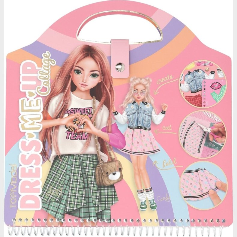 Top Model - Dress Me Up Collage Bog - Bog