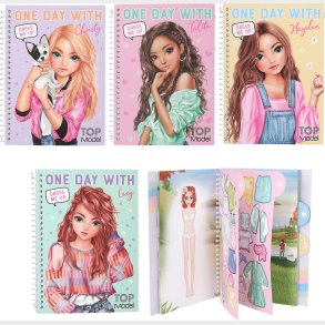 Top Model - Dress Me Up - Klisterm�rker - One Day With - Overraskelse - Bog
