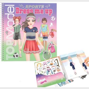 Top Model - Dress Me Up Klisterm�rkebog - Sport - Bog