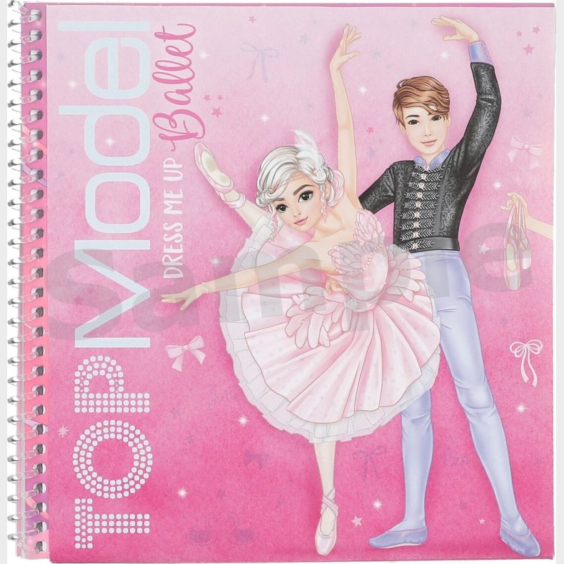Top Model - Dress Me Up Klisterm�rkebog - Ballet - Bog