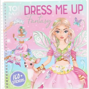 Topmodel - Dress Me Up Stickersbog Fantasy - (413439) - Bog